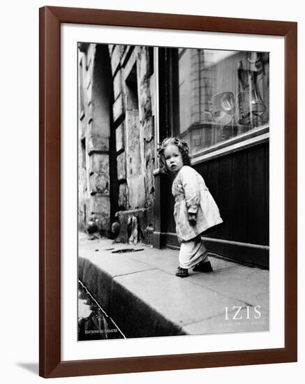 Rue Hautefeuille, Paris, c.1951-Izis-Framed Art Print