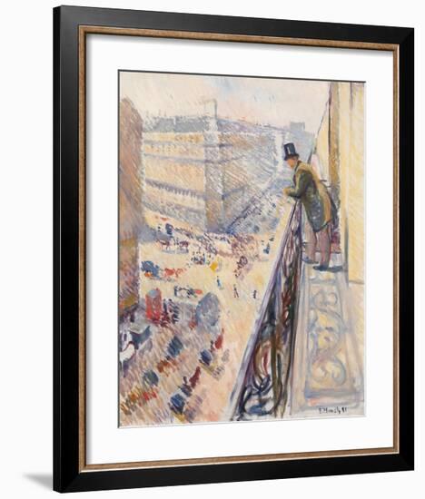 Rue Lafayette-Edvard Munch-Framed Premium Giclee Print