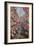 Rue Montorgueil, Paris, Festival of June 30, 1878-Claude Monet-Framed Art Print