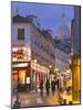 Rue Norvins and Sacre Coeur, Montmartre, Paris, France-Walter Bibikow-Mounted Photographic Print