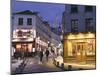 Rue Norvins and Sacre Coeur, Montmartre, Paris, France-Walter Bibikow-Mounted Photographic Print
