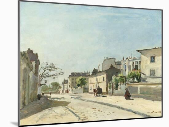 Rue Notre-Dame, Paris-Johan Barthold Jongkind-Mounted Art Print