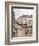 Rue Saint Honore, Afternoon, Rain Effect-Camille Pissarro-Framed Giclee Print