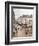 Rue Saint Honore, Afternoon, Rain Effect-Camille Pissarro-Framed Giclee Print