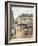 Rue Saint-Honoré in the Afternoon, Effect of Rain, 1897-Camille Pissarro-Framed Premium Giclee Print