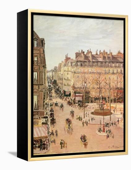 Rue Saint-Honore, Sun Effect, Afternoon, 1898-Camille Pissarro-Framed Premier Image Canvas