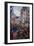 Rue St Denis in Paris During Patriotic Festival of June 30, 1878-Claude Monet-Framed Giclee Print