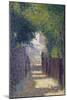 Rue St. Vincent in Spring, C.1884-Georges Seurat-Mounted Giclee Print