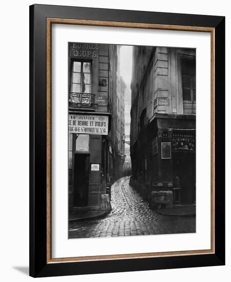 Rue Tirechape, from Rue St. Honore, Paris, 1858-78-Charles Marville-Framed Giclee Print