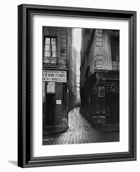 Rue Tirechape, from Rue St. Honore, Paris, 1858-78-Charles Marville-Framed Giclee Print