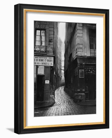 Rue Tirechape, from Rue St. Honore, Paris, 1858-78-Charles Marville-Framed Giclee Print