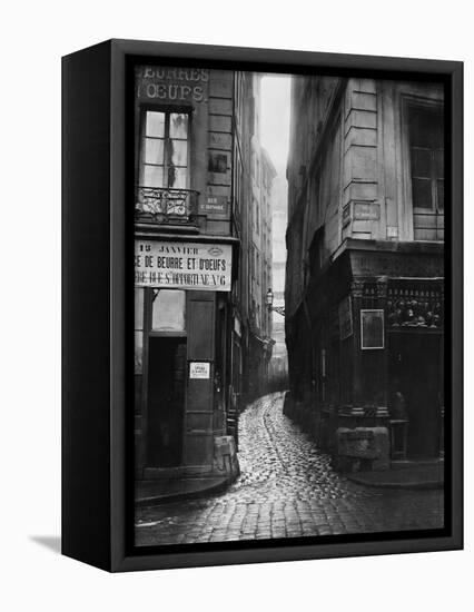 Rue Tirechape, from Rue St. Honore, Paris, 1858-78-Charles Marville-Framed Premier Image Canvas