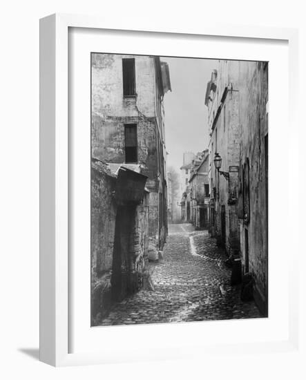 Rue Traversine, from Rue D'Arras, Paris, Between 1858-78-Charles Marville-Framed Giclee Print