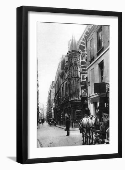 Rue Vieille Du Temple, Hotel Barbette, Paris, 1931-Ernest Flammarion-Framed Giclee Print