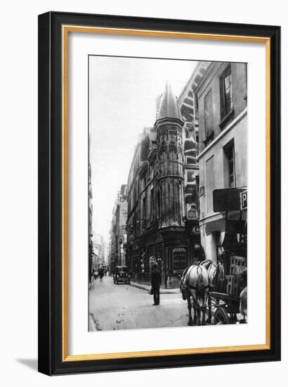Rue Vieille Du Temple, Hotel Barbette, Paris, 1931-Ernest Flammarion-Framed Giclee Print