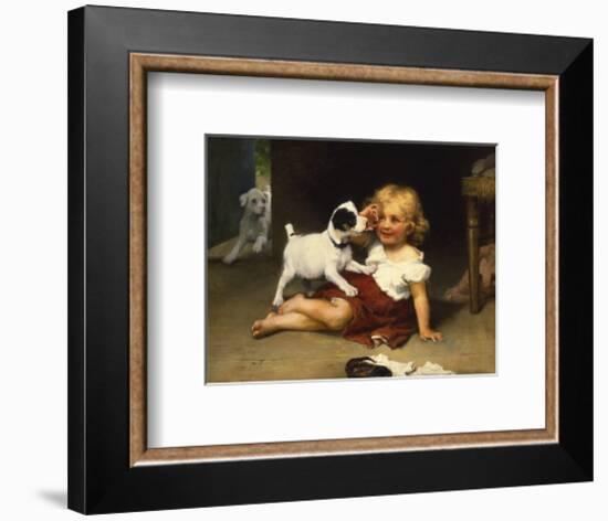 Ruff Play-Arthur Elsley-Framed Premium Giclee Print