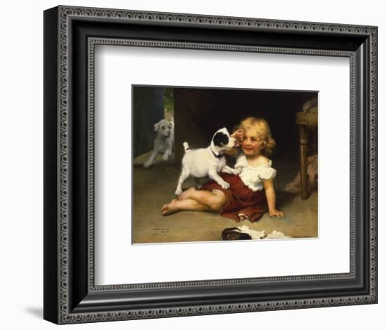 Ruff Play-Arthur Elsley-Framed Premium Giclee Print