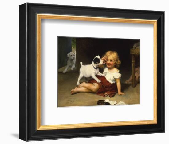 Ruff Play-Arthur Elsley-Framed Premium Giclee Print