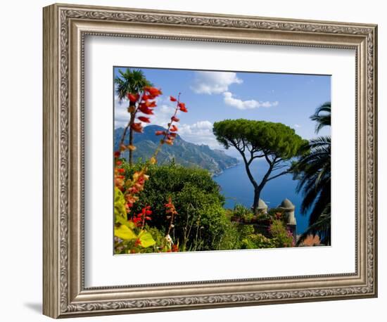 Rufolo View, Ravello, Amalfi Coast, UNESCO World Heritage Site, Campania, Italy, Europe-Charles Bowman-Framed Photographic Print