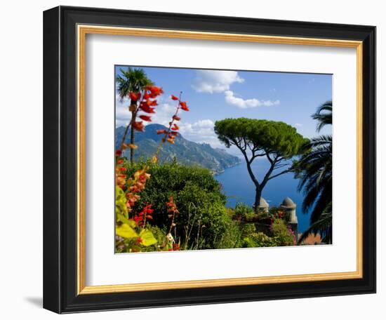 Rufolo View, Ravello, Amalfi Coast, UNESCO World Heritage Site, Campania, Italy, Europe-Charles Bowman-Framed Photographic Print