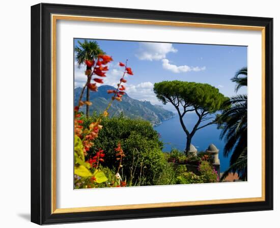 Rufolo View, Ravello, Amalfi Coast, UNESCO World Heritage Site, Campania, Italy, Europe-Charles Bowman-Framed Photographic Print