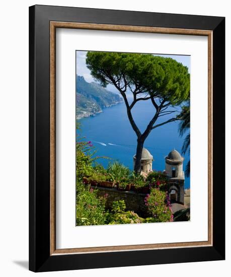 Rufolo View, Ravello, Amalfi Coast, UNESCO World Heritage Site, Campania, Italy, Europe-Charles Bowman-Framed Photographic Print