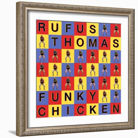 Rufus Thomas - Funky Chicken-null-Framed Art Print