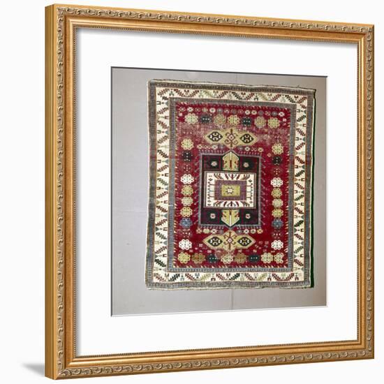Rug with Pattern of terraced garden from the Caucasus, 18th century-Unknown-Framed Giclee Print