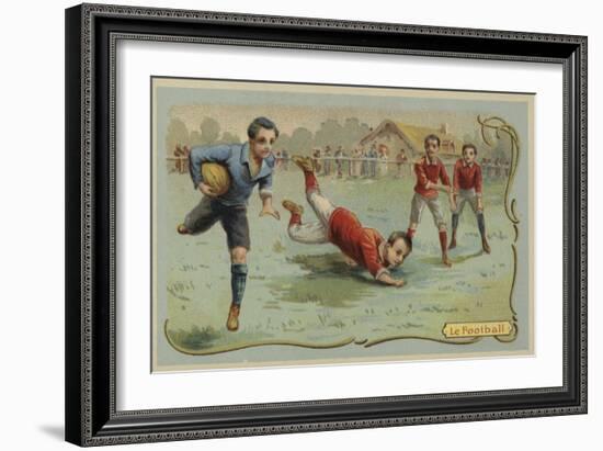 Rugby Football-null-Framed Giclee Print