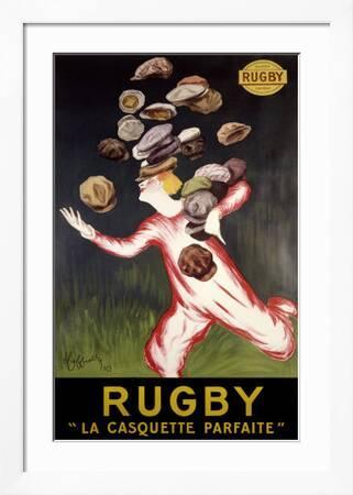 Rugby, La Casquette Parfaite' Giclee Print - Leonetto Cappiello | Art.com