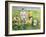 Rugby Match: England v Australia in the World Cup Final, 1991, Will Carling Being Tackled-Gareth Lloyd Ball-Framed Giclee Print