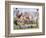 Rugby Match: Harlequins v Wasps, 1992-Gareth Lloyd Ball-Framed Giclee Print