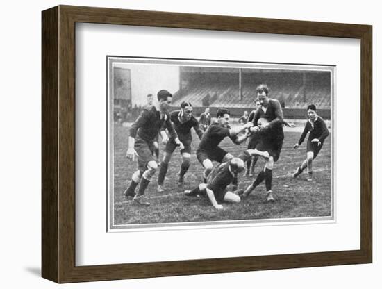 Rugby Match Middlesex-null-Framed Photographic Print