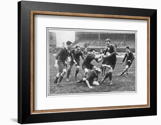 Rugby Match Middlesex-null-Framed Photographic Print