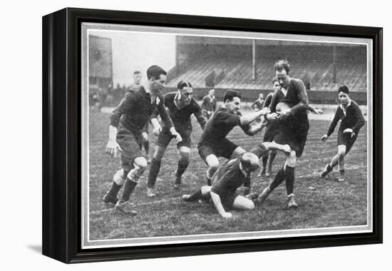 Rugby Match Middlesex-null-Framed Premier Image Canvas