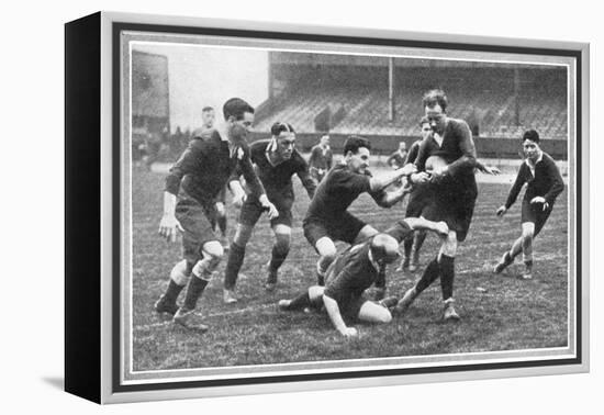 Rugby Match Middlesex-null-Framed Premier Image Canvas