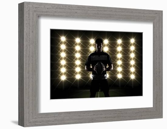 Rugby Player-Beto Chagas-Framed Photographic Print