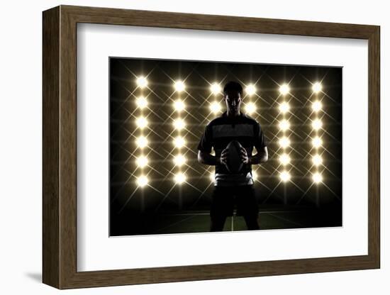 Rugby Player-Beto Chagas-Framed Photographic Print