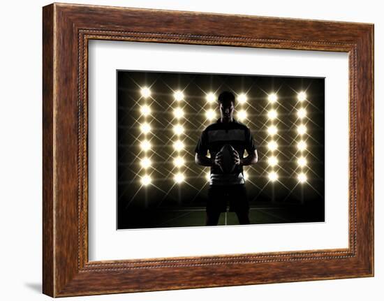 Rugby Player-Beto Chagas-Framed Photographic Print