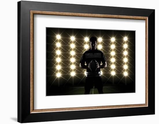 Rugby Player-Beto Chagas-Framed Photographic Print