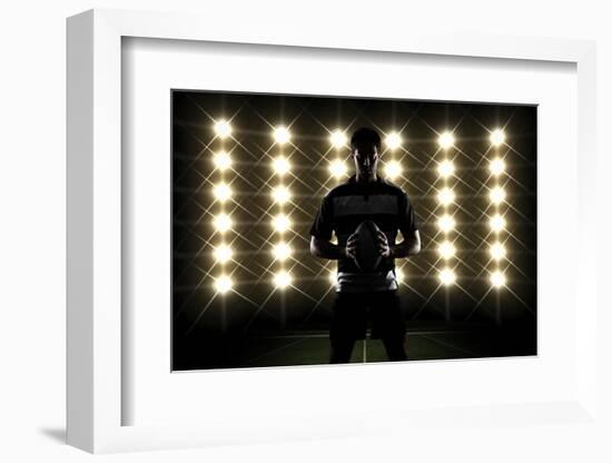 Rugby Player-Beto Chagas-Framed Photographic Print