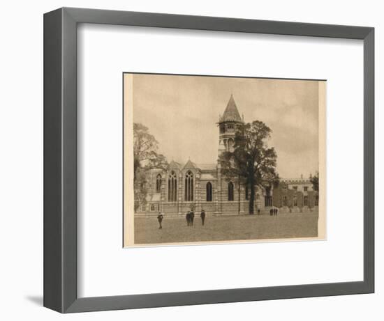 'Rugby School', 1923-Unknown-Framed Photographic Print