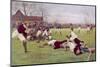 Rugby Try Scored 1897-Ernest Prater-Mounted Photographic Print