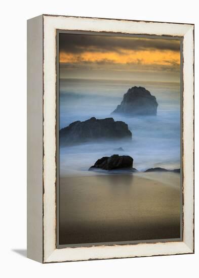 Rugged Big Sur Coast At Sunset In California-Jay Goodrich-Framed Premier Image Canvas