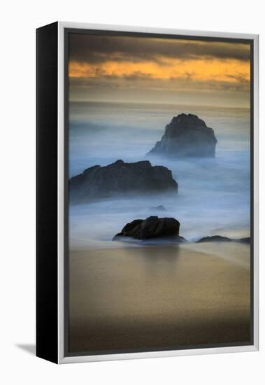 Rugged Big Sur Coast At Sunset In California-Jay Goodrich-Framed Premier Image Canvas