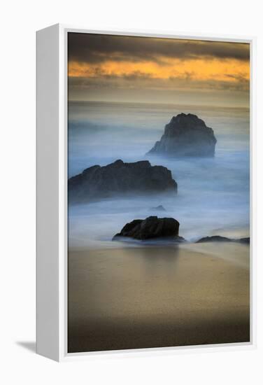 Rugged Big Sur Coast At Sunset In California-Jay Goodrich-Framed Premier Image Canvas