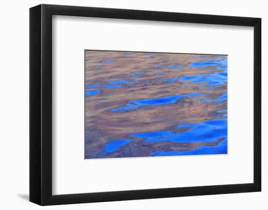 Rugged cliffs and shoreline on the South Shore of Lanai, Kaunoe'U, Hawaii, USA-Stuart Westmorland-Framed Photographic Print