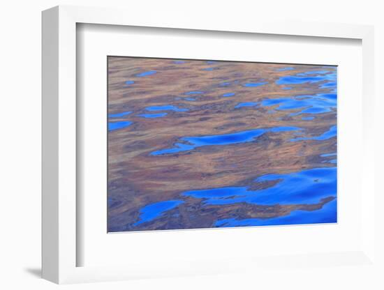 Rugged cliffs and shoreline on the South Shore of Lanai, Kaunoe'U, Hawaii, USA-Stuart Westmorland-Framed Photographic Print