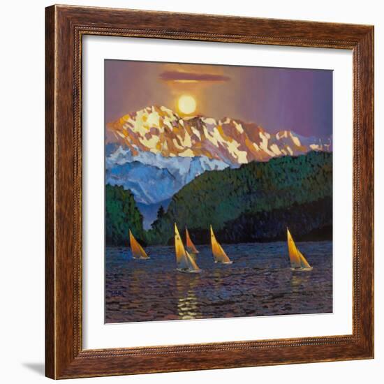 Rugged Coast #10-Max Hayslette-Framed Giclee Print
