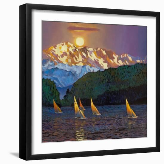 Rugged Coast #10-Max Hayslette-Framed Giclee Print